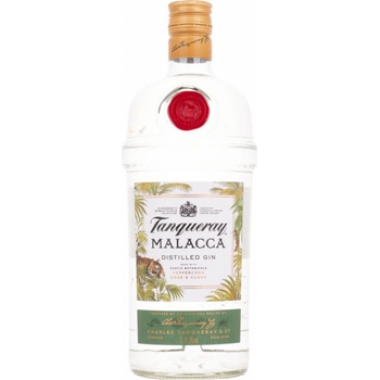 Gin Tanqueray Malacca 41,3% 1 l Le (čistá fľaša)