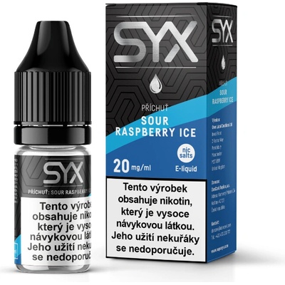 SYX Sour Raspberry Ice 10 ml 20 mg