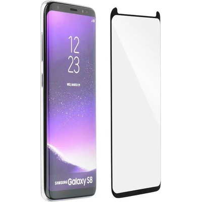 Forcell Извит Стъклен Протектор за Samsung S8 Plus, Green 3D Glass, Прозрачен (380009091115)