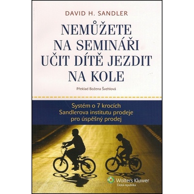 Nemůžete na semináři učit dítě jezdit na kole