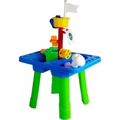RKToys Pískoviště Mini se stolečkem a formičkami