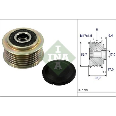 Předstihová spojka Schaeffler INA 535 0225 10 IN 535022510