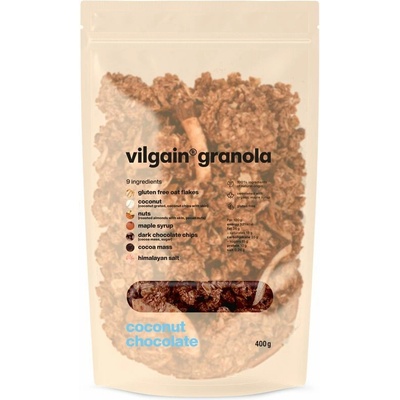Vilgain Granola kokos a čokoláda 400 g