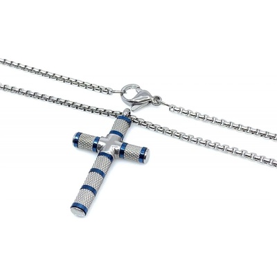 Jan Kos jewellery Řetízek s přívěskem z oceli 12117384