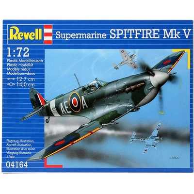 Revell Plastic ModelKit letadlo 04164 Spitfire Mk.V 1:72 – Zboží Mobilmania
