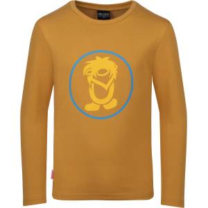 Trollkids Детска блуза с дълъг ръкав Trollkids Kid's Troll Longsleeve - Mustard / Dynamic Blue - размер 152 (EU) (704-1807-1618)