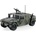WENYI car - Военно бронирано превозно средство тъмно камуфлаж 1: 16 (21w-610a)