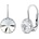 SILVEGO náušnice VSW041E-clear