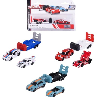 Majorette Porsche s prívesom mix