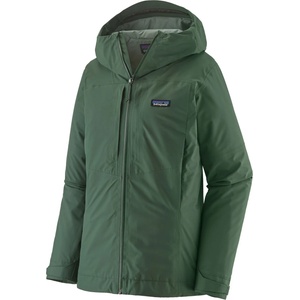Patagonia Дамско водоустойчиво яке Patagonia Women's Insulated Boulder Fork Rain Jacket Waterproof jacket - Canopy Green (102-5537-0313)