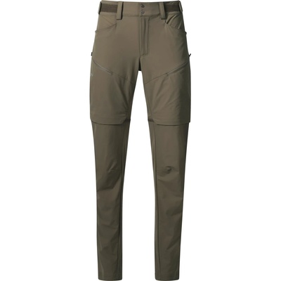 Bergans Дамски панталон със свалящи крачоли Bergans Women's Convertible Zip-Off Softshell Pants Zip-off trousers - Green Mud - размер 46 (EU) (110-1704-0117)