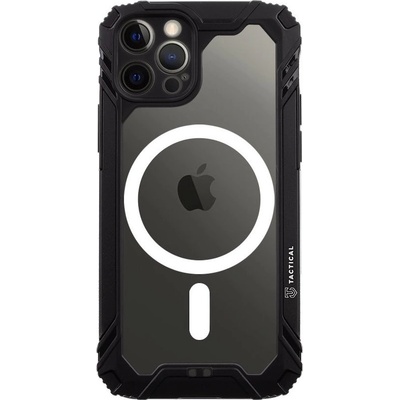 Tactical MagForce Chunky Mantis Cover - хибриден удароустойчив кейс с MagSafe за iPhone 12 Pro (черен)