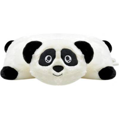 Tea Toys Плюшена панда възглавничка Tea, 2в1