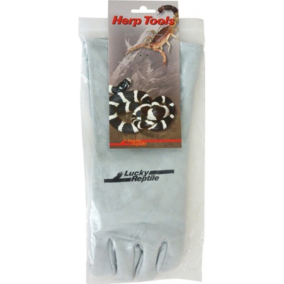 Lucky Reptile Protection Glove grey ochranná rukavice pravá