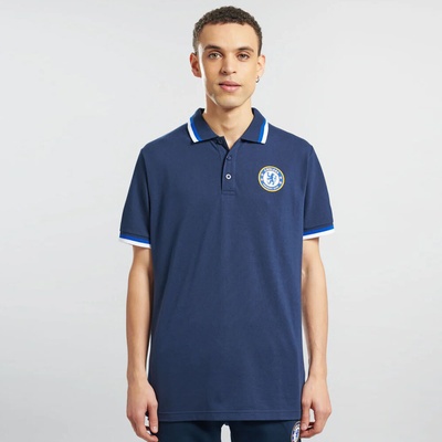 Fan-shop Polo CHELSEA FC Tipped navy