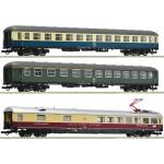 Roco Комплект от три пътнически вагони 2: D 377 „Hispania-Express, DB (6200052)