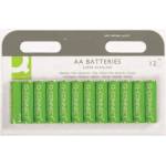 Q-CONNECT Батерия алкална lr6 АА 1.5v блистер 12 броя