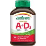 Jamieson Витамин A и D Premium 10000 IU / 800 IU 100 капсули (IP482)
