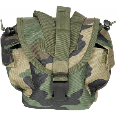 MFH Molle na poľnú fľašu woodland US