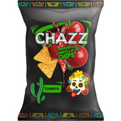 CHAZZ Tortilla chipsy s příchutí rajčete 100 g