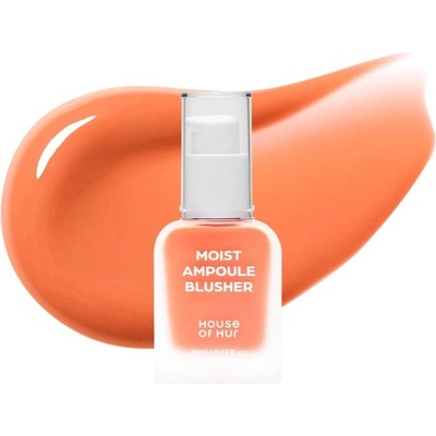 House of HUR Lícenka na tvár Moist Ampoule Blusher No,11 Peachy Muse 20 ml