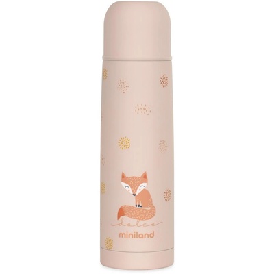 Miniland Термос Miniland Dolce 500 мл, двойна стена, издръжлив, розов (8413082894870) (8413082894870)