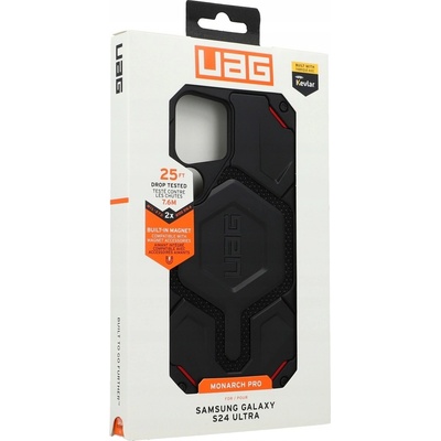 UAG Monarch Pro Kevlar With Magnet Samsung Galaxy S24 Ultra čierne