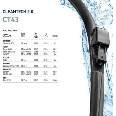 Hella Cleantech 425 mm 9XW 358 053-171