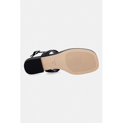 MICHAEL Michael Kors сандали обувки с равна подметка дамски кожени Marcia Thong Sandal (40S6MCFS1L.001)