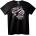 NOONEBRAND Тениска с Lebka на Harley-Davidson - M, Black