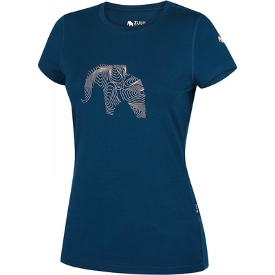 Zulu Dámské triko Bambus Elephant 210 Short tyrkysová