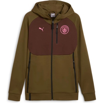 PUMA Суитшърт с качулка Puma MCFC TECH FZ Hoodie DK 778773-59 Размер L