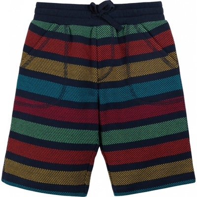 dětské kraťasy Tmavé pruhy Frugi