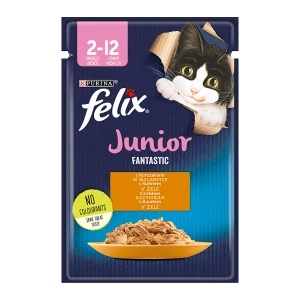 FELIX Junior Пилешко в желе - 85 г пакетче
