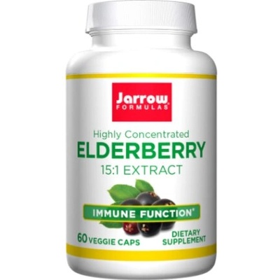 Jarrow Formulas Екстракт от Черен бъз | Elderberry 15: 1 Extract | Jarrow Formulas (8745)