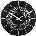 NeXtime Стенен часовник Funky Motion Radial (8639)