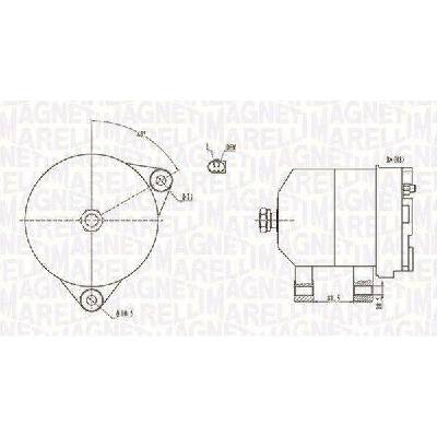 generátor MAGNETI MARELLI 063731915010