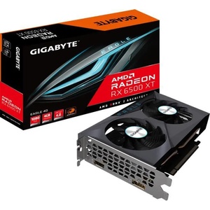 GIGABYTE Radeon RX 6500 XT 4GB GDDR6 64bit (GV-R65XTEAGLE-4GD) Видео карти