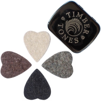 Timber Tones Felt Tones Heart Mixed 4-Pack Tin