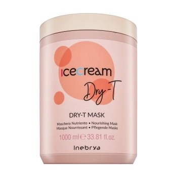 Inebrya Ice Cream Dry-T Dry-T Mask овлажняваща маска За суха и чуплива коса 1000 ml