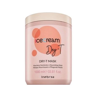 Inebrya Ice Cream Dry-T Dry-T Mask овлажняваща маска За суха и чуплива коса 1000 ml