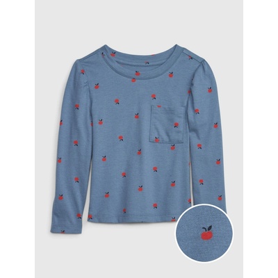 GAP Baby tričko Mix & Match s vreckom modrá