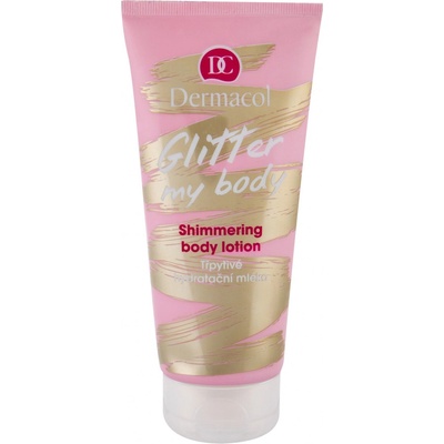 Dermacol Glitter My Body telové mlieko 200 ml