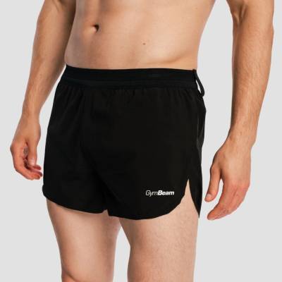 GymBeam pánské běžecké šortky Pulse X Black
