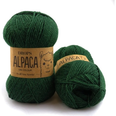 Drops Alpaca UNI 9032 tmavý břečťan
