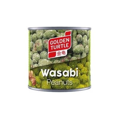 Golden Turtle arašidy vo wasabi plech 140 g