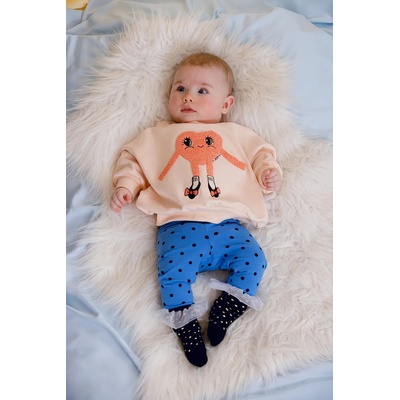 Mini Rodini Детски памучен суичър Mini Rodini Heart (26120123)