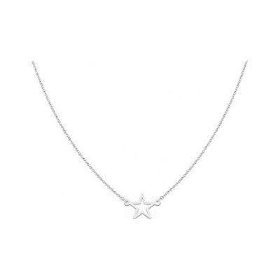 Auronitens Stříbrný náhrdelník hvězda N1093