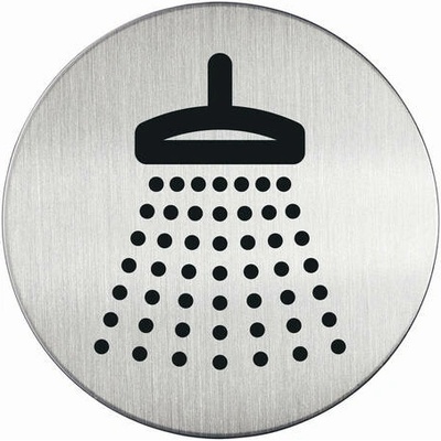 Piktogram "Sprcha" Ø 83 mm