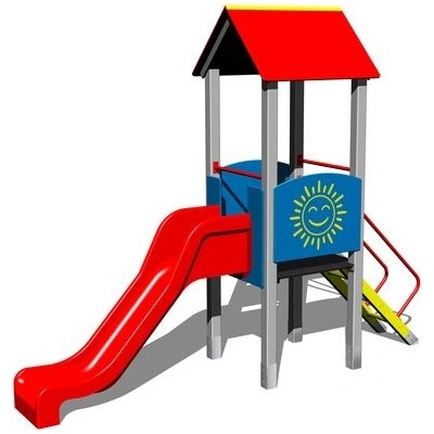 Playground zostava so šmýkačkou 4U121K - 10
